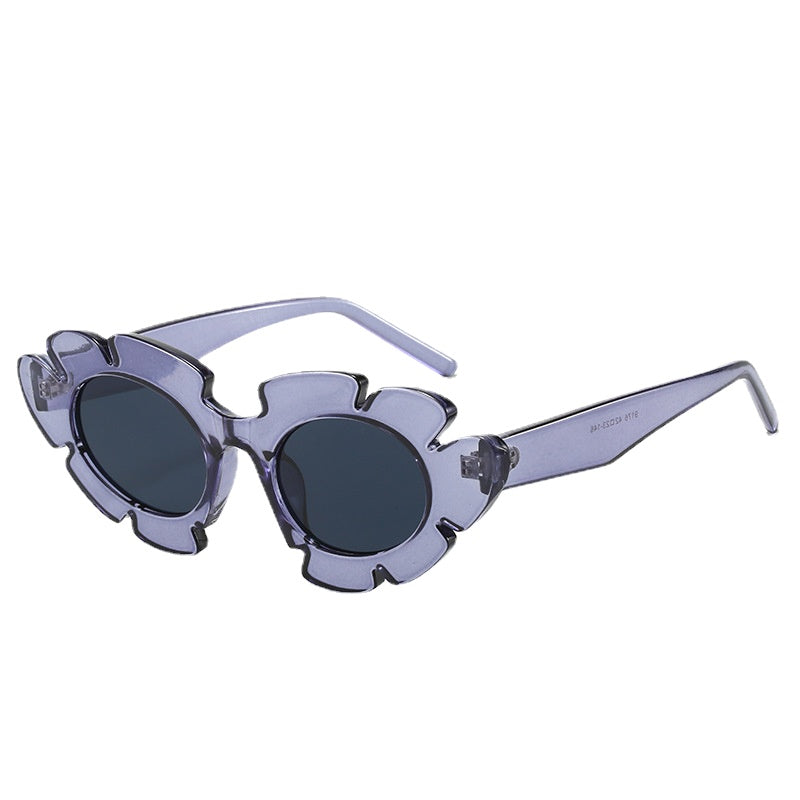 Gafas de sol de PC de crisantemo de gelatina al por mayor